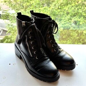 Women’s Black Combat Boots